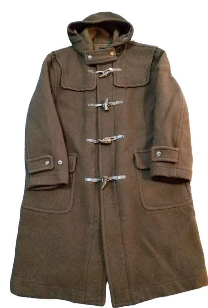 【希少/美品】OLD UNIQLO ブラウンダッフルコート XLサイズ
