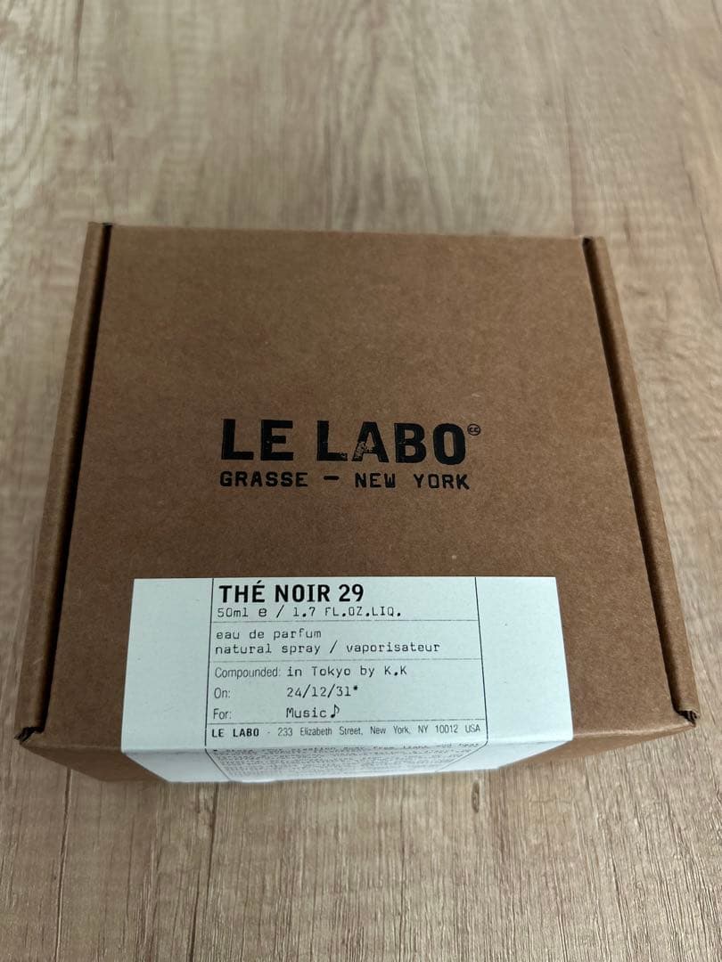 LE LABO THE NOIR 29 ルラボテノワール29 50ml