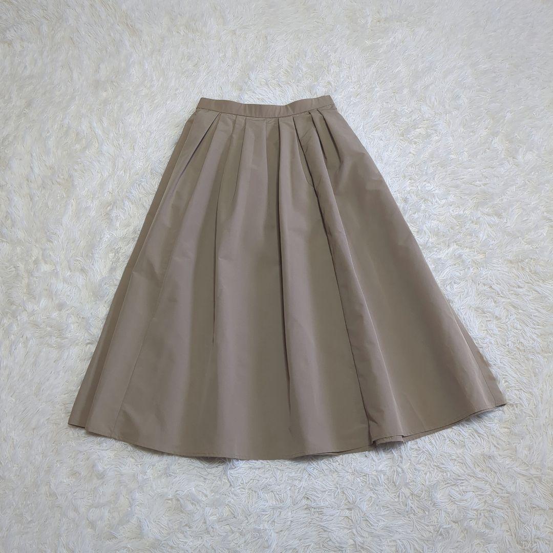 美品✨23区 スカート ふんわりシルエット ベージュ 38