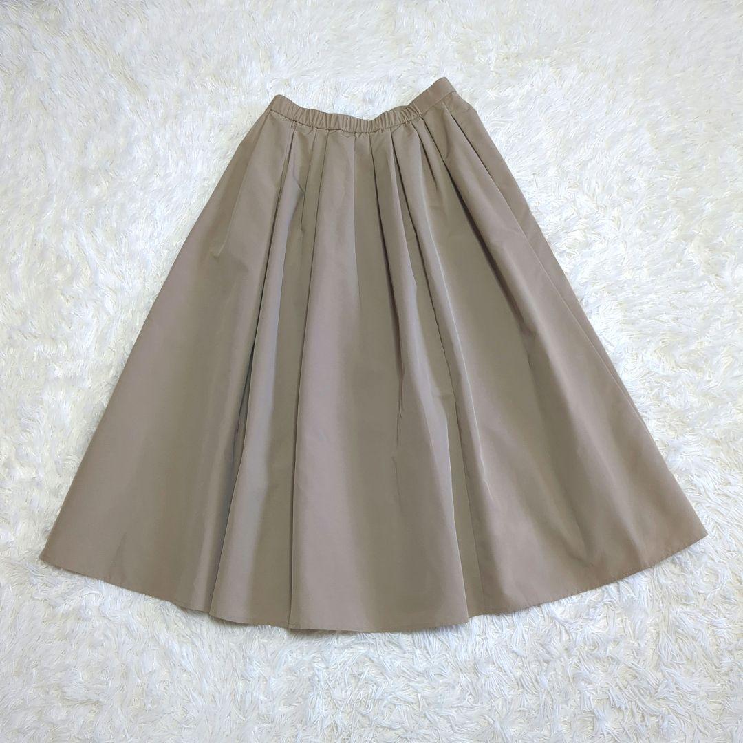 美品✨23区 スカート ふんわりシルエット ベージュ 38