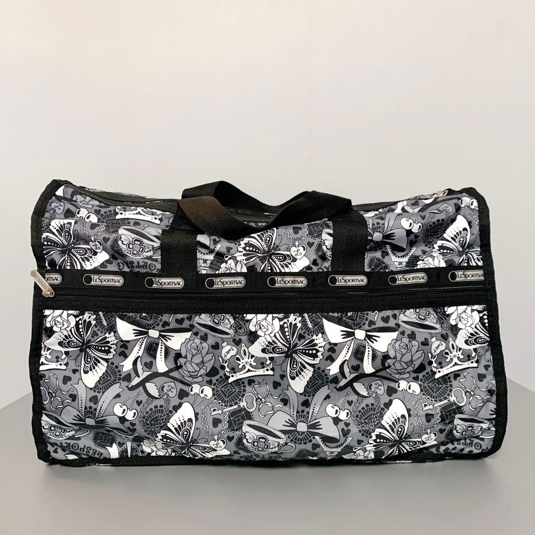 ✨極美品✨LeSportsac 2way ボストンバッグ 大容量 鍵付き