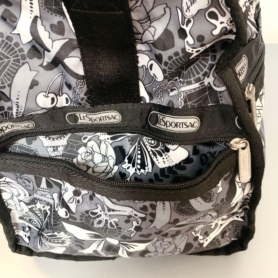 ✨極美品✨LeSportsac 2way ボストンバッグ 大容量 鍵付き