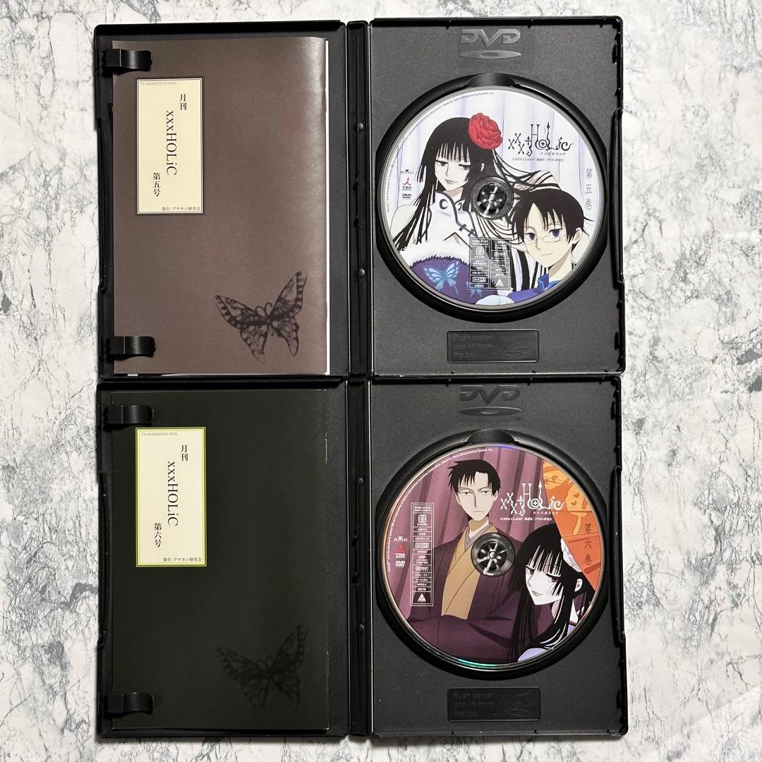 xxxHOLiC (初回限定収納BOX付き) 全8巻セット DVD セル版