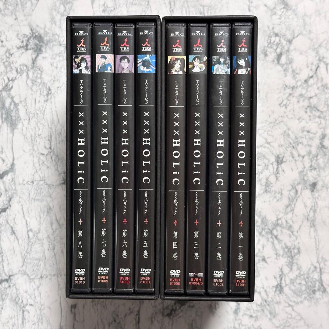 xxxHOLiC (初回限定収納BOX付き) 全8巻セット DVD セル版