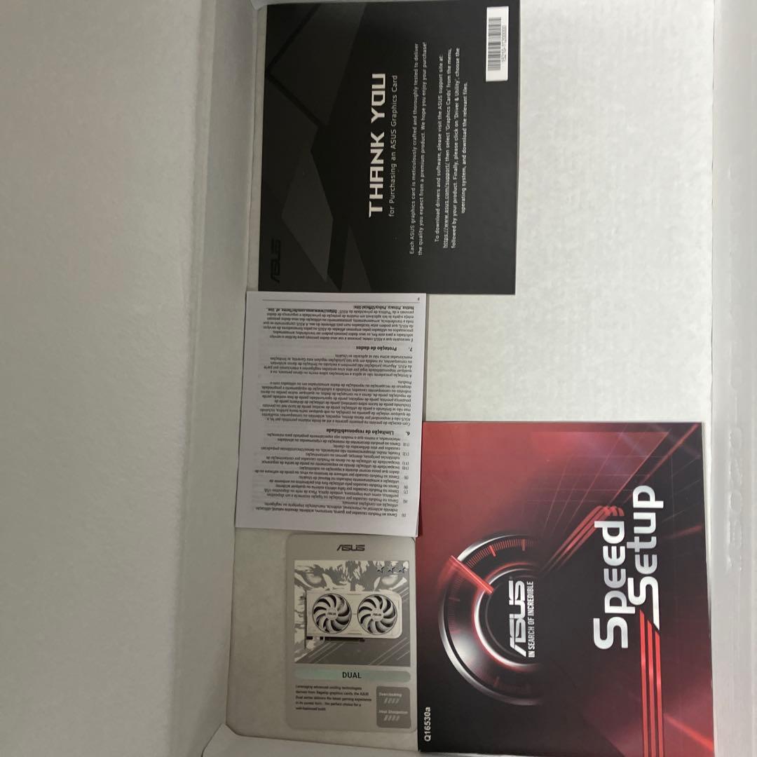 GeForce RTX 3060 ti ホワイト　GPU　ASUS