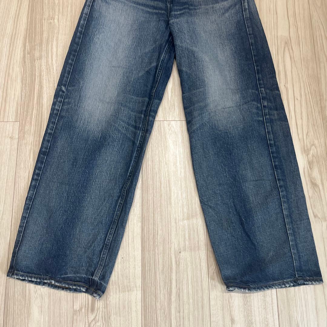 【upper hights 】デニム　23　ワイドパンツ　187311