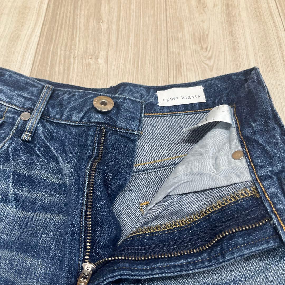 【upper hights 】デニム　23　ワイドパンツ　187311