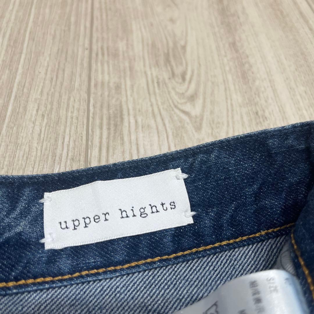 【upper hights 】デニム　23　ワイドパンツ　187311