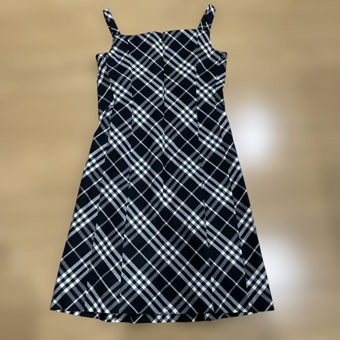BURBERRY LONDONノースリーブひざ丈ワンピース 40