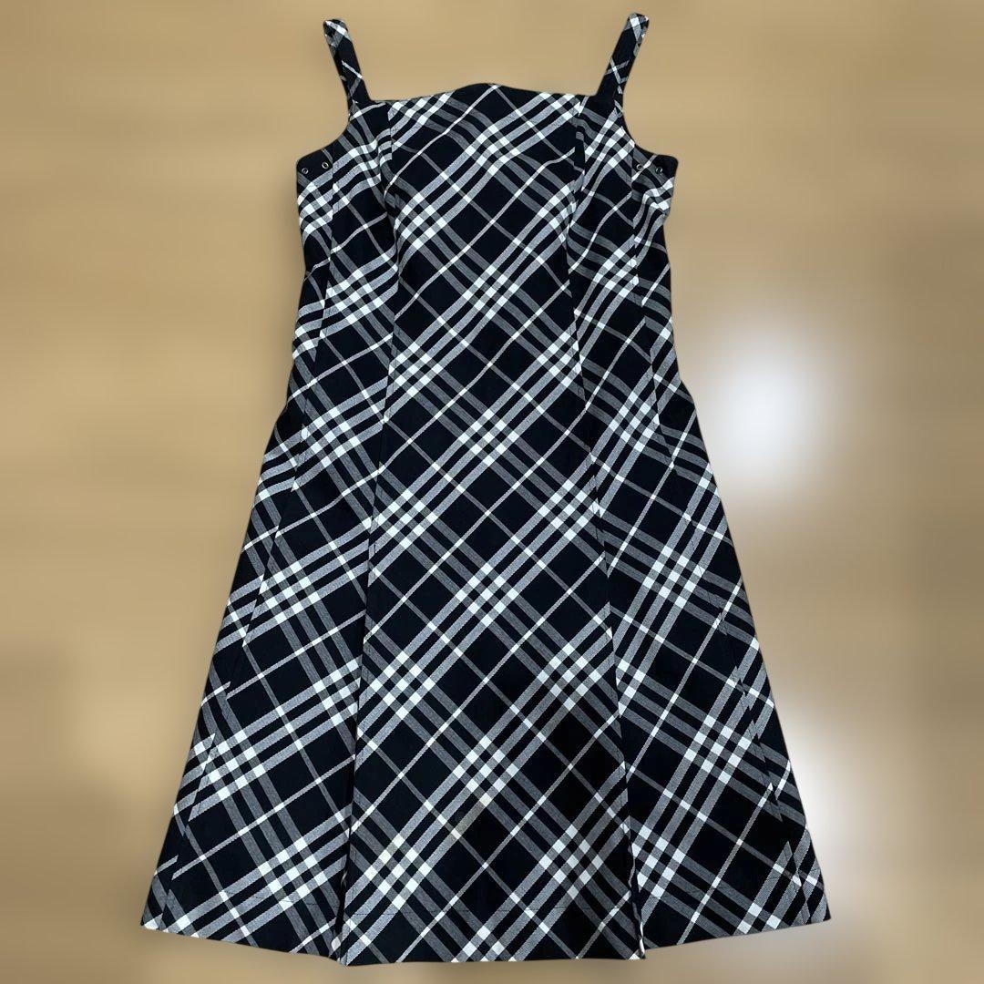 BURBERRY LONDONノースリーブひざ丈ワンピース 40