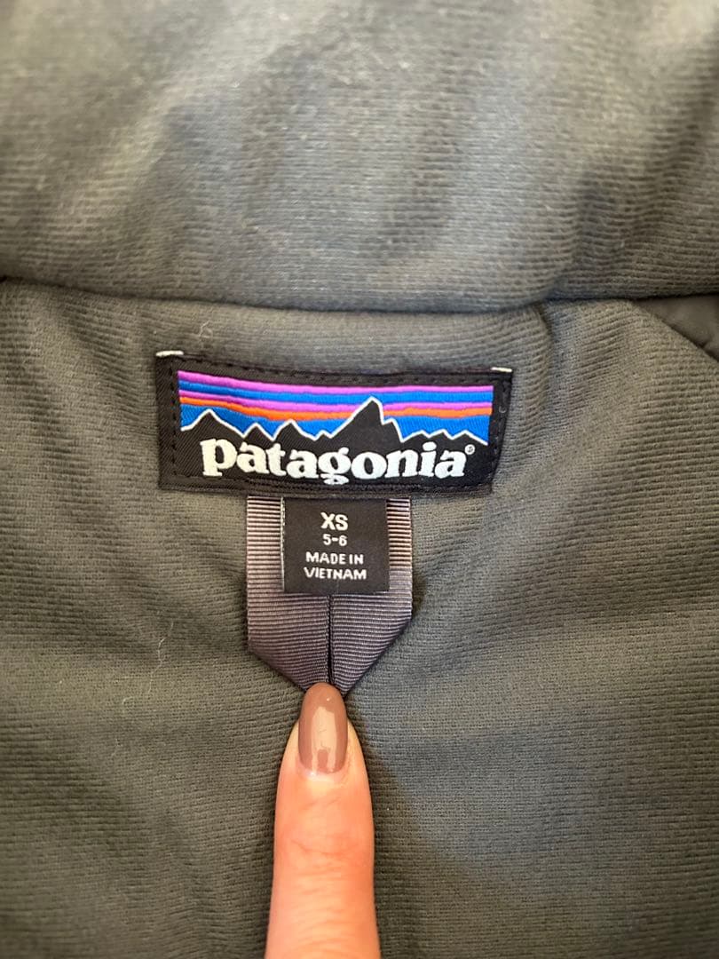 patagonia 子供用スキーウェアXS5-6