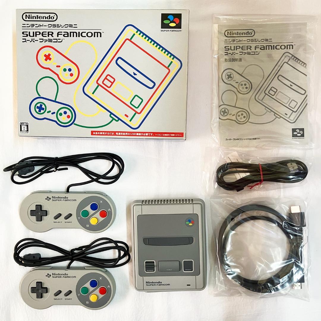 【美品】ニンテンドークラシックミニ　スーパーファミコン【動作確認済】