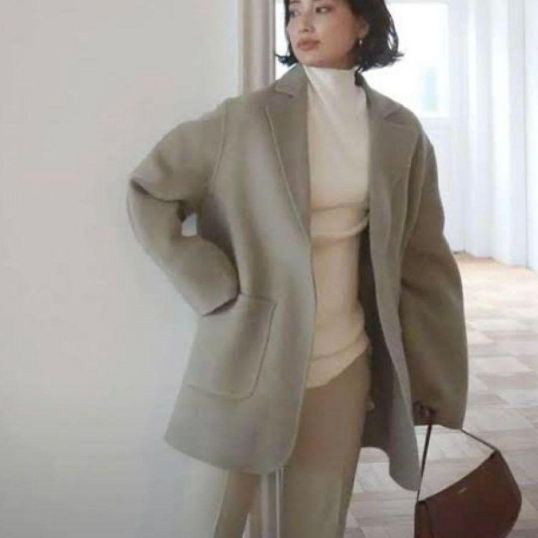 美品　ETRE TOKYO エトレ ウールリバージャケット