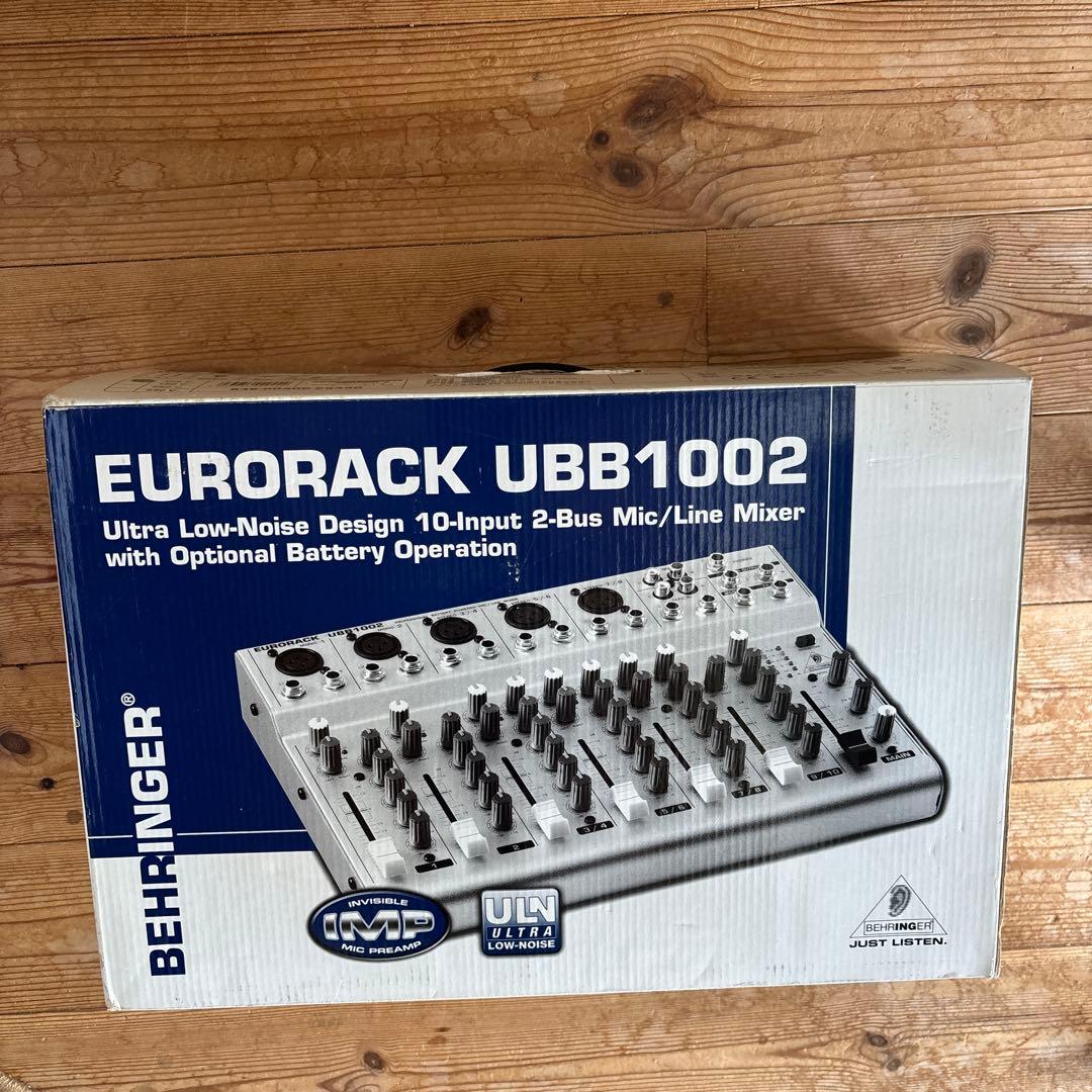 配信機器・PA機器・レコーディング機器 EURORACK UBB1002