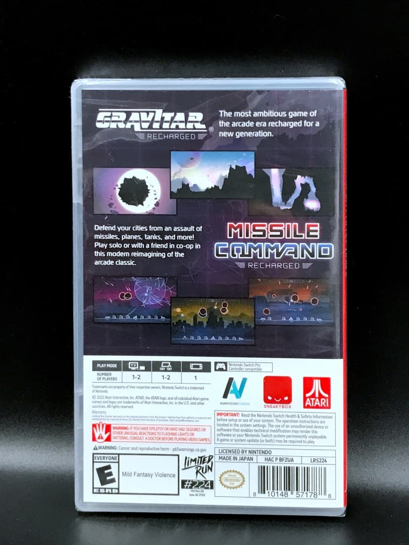 Atari Recharged Collection 4 新品未開封 SW