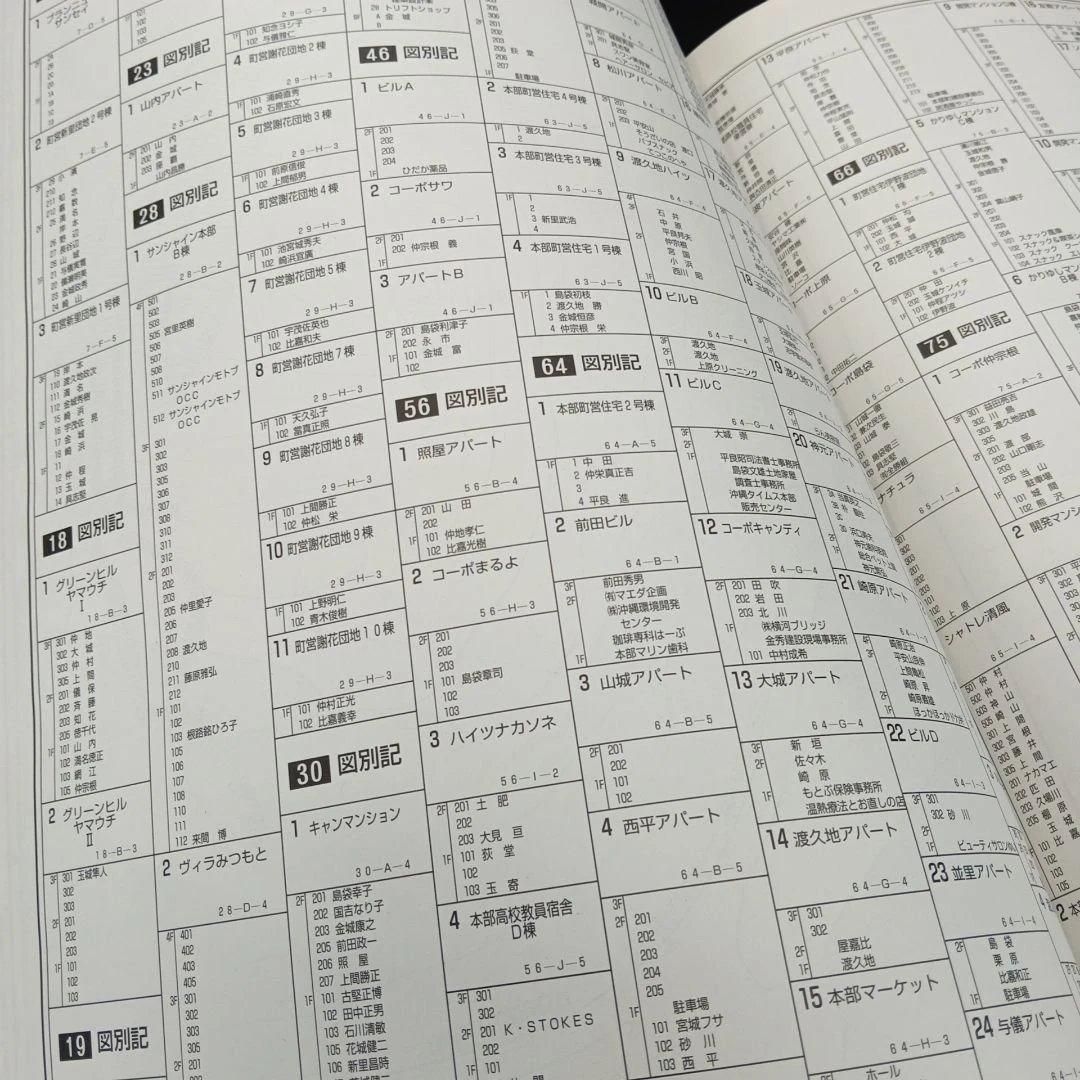 沖縄 地図ガイド 　2004年版　 本部町・今帰仁村・伊江村　ゼンリン住宅地図