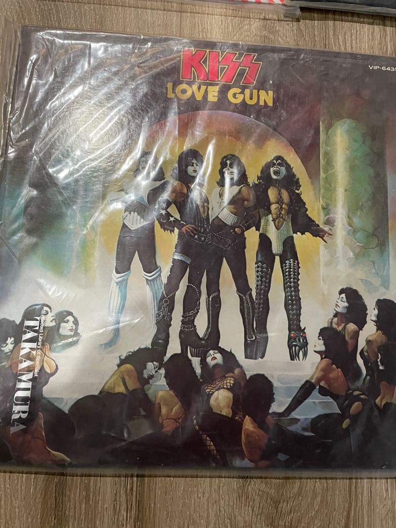 KISS レコード 5枚セット ALIVE! LOVE GUN