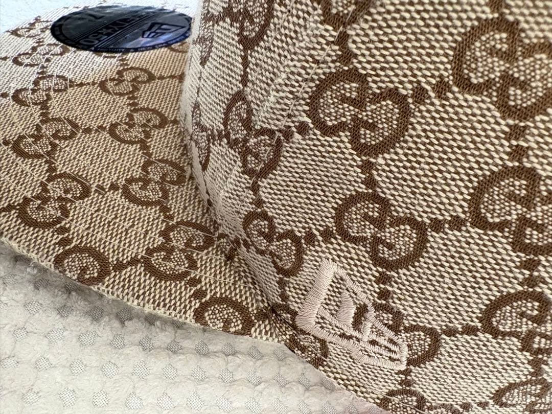 ニューエラ gg キャップ ドジャース 柄 GUCCI 59cm LA