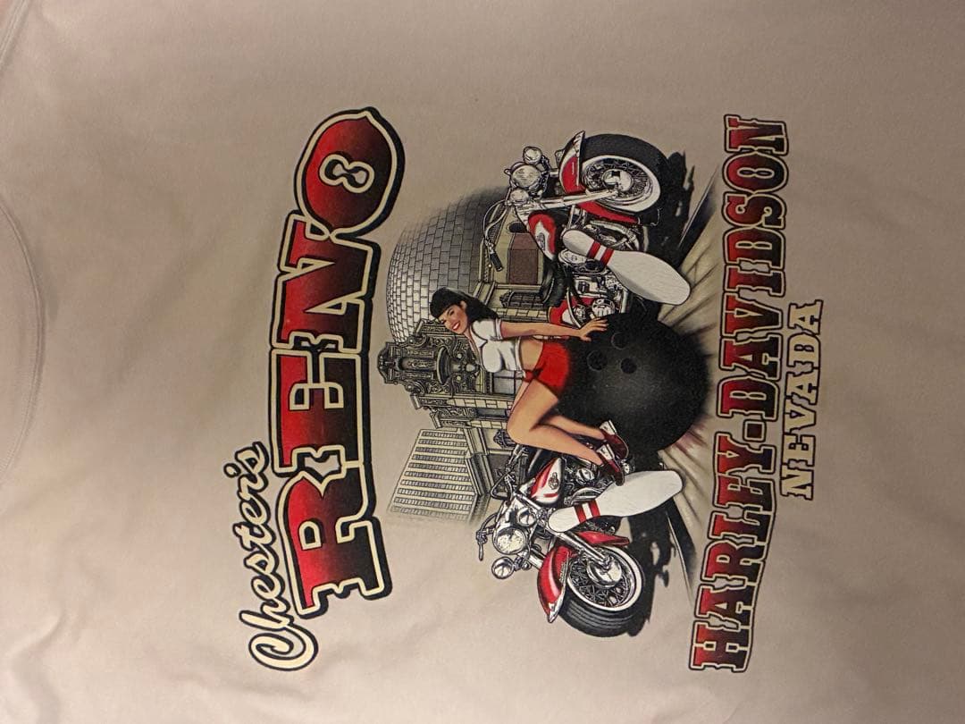 90s Harley-Davidson Tシャツ Reno