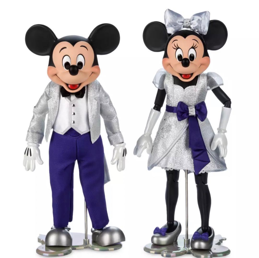 Disney100 ミッキー&ミニー ドール フィギュア
