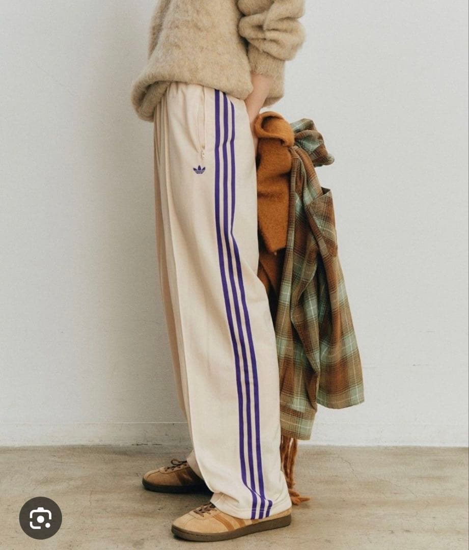 adidas × FREAK’S STORE 別注 トラックパンツS