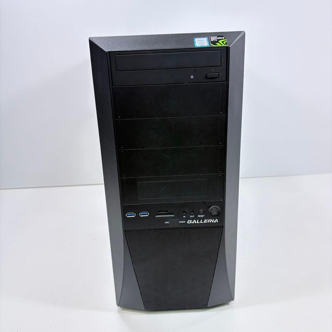 ゲーミングPC i7 8700 GTX1070Ti ガレリア 各種FPSゲーム◎