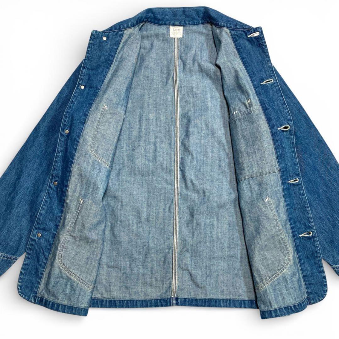【超美品】Lee 91-J 加工 デニムカバーオール ロコジャケット 40