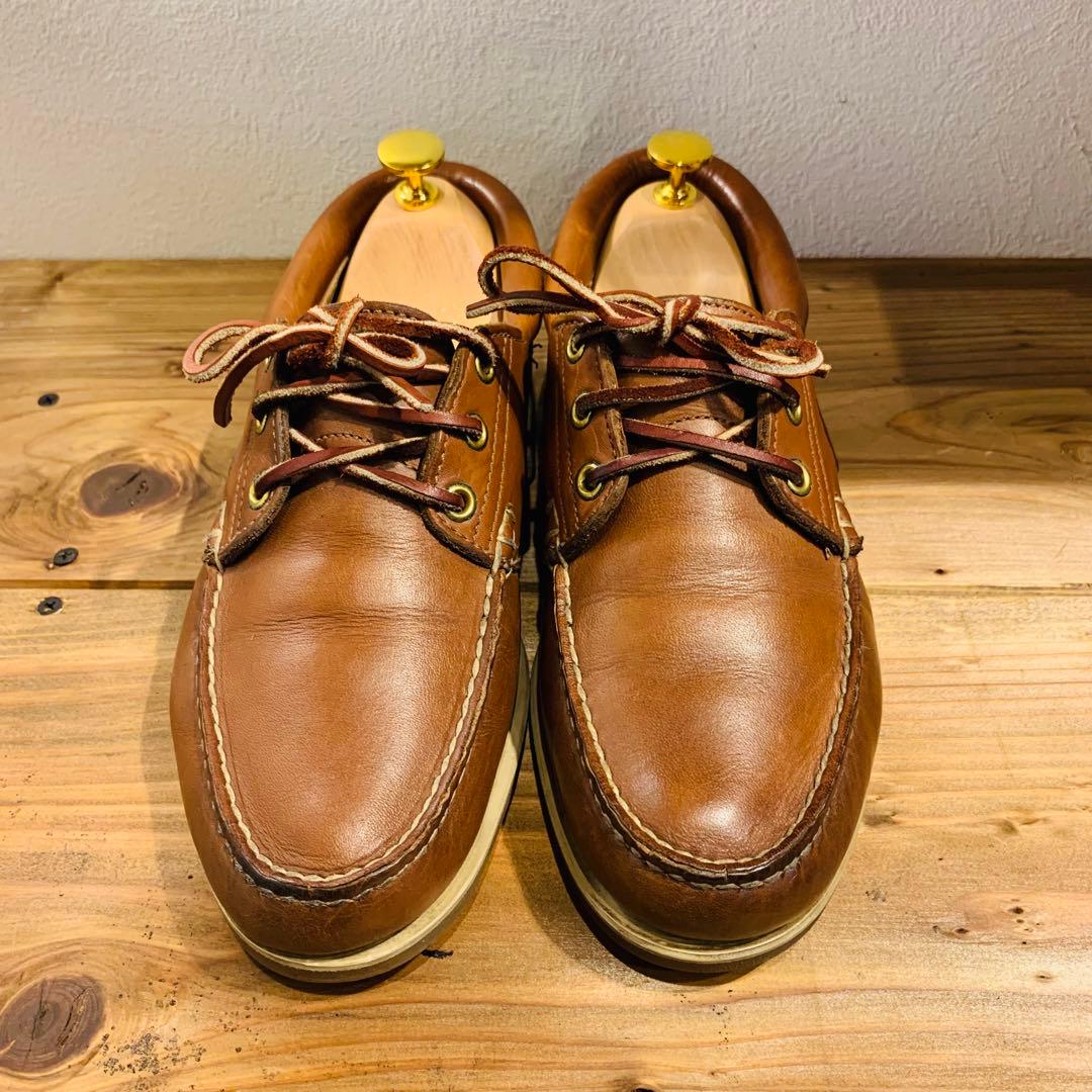 美品】7W Timberland スリーアイ　デッキシューズ 25.5cm