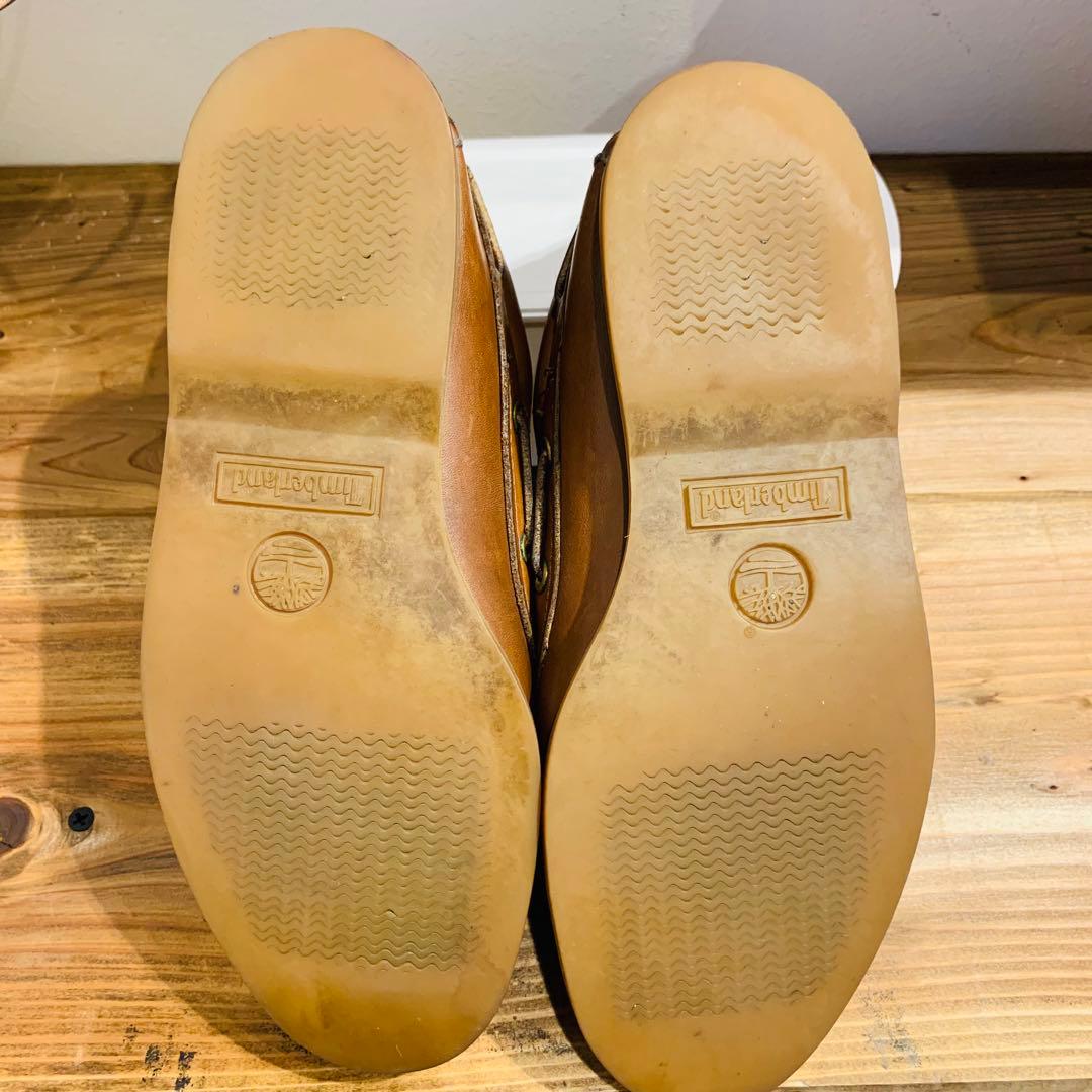 美品】7W Timberland スリーアイ　デッキシューズ 25.5cm
