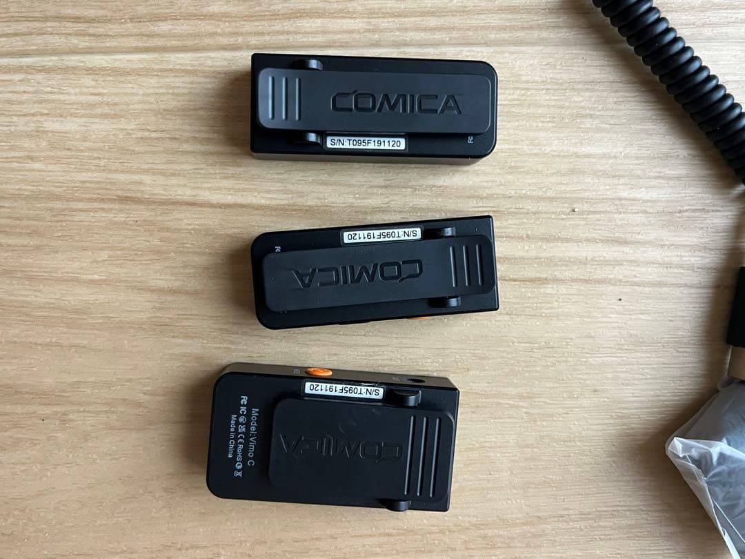 Comica vimo c3 ワイヤレスマイク 2.4ghz