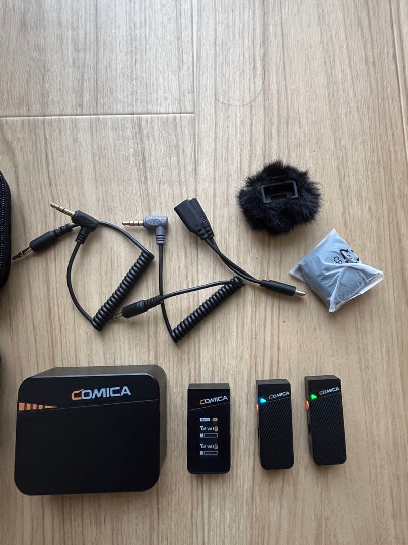 Comica vimo c3 ワイヤレスマイク 2.4ghz
