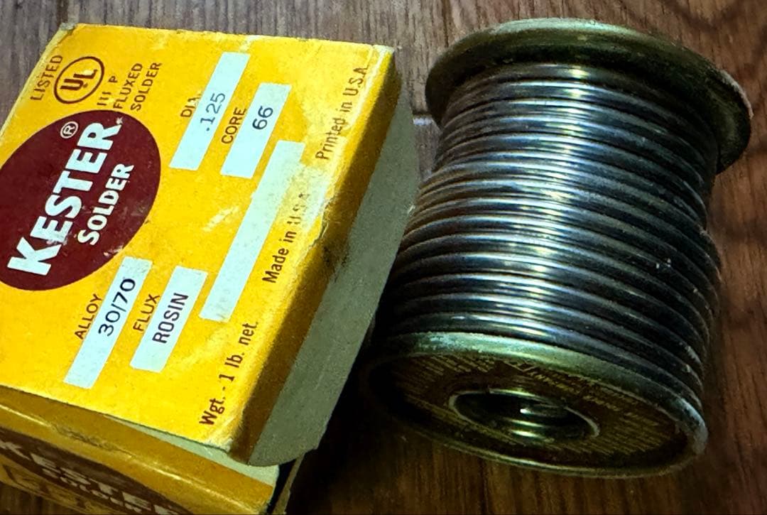 k*e様 未使用デッドストック1960年代KESTER44メタル缶1巻