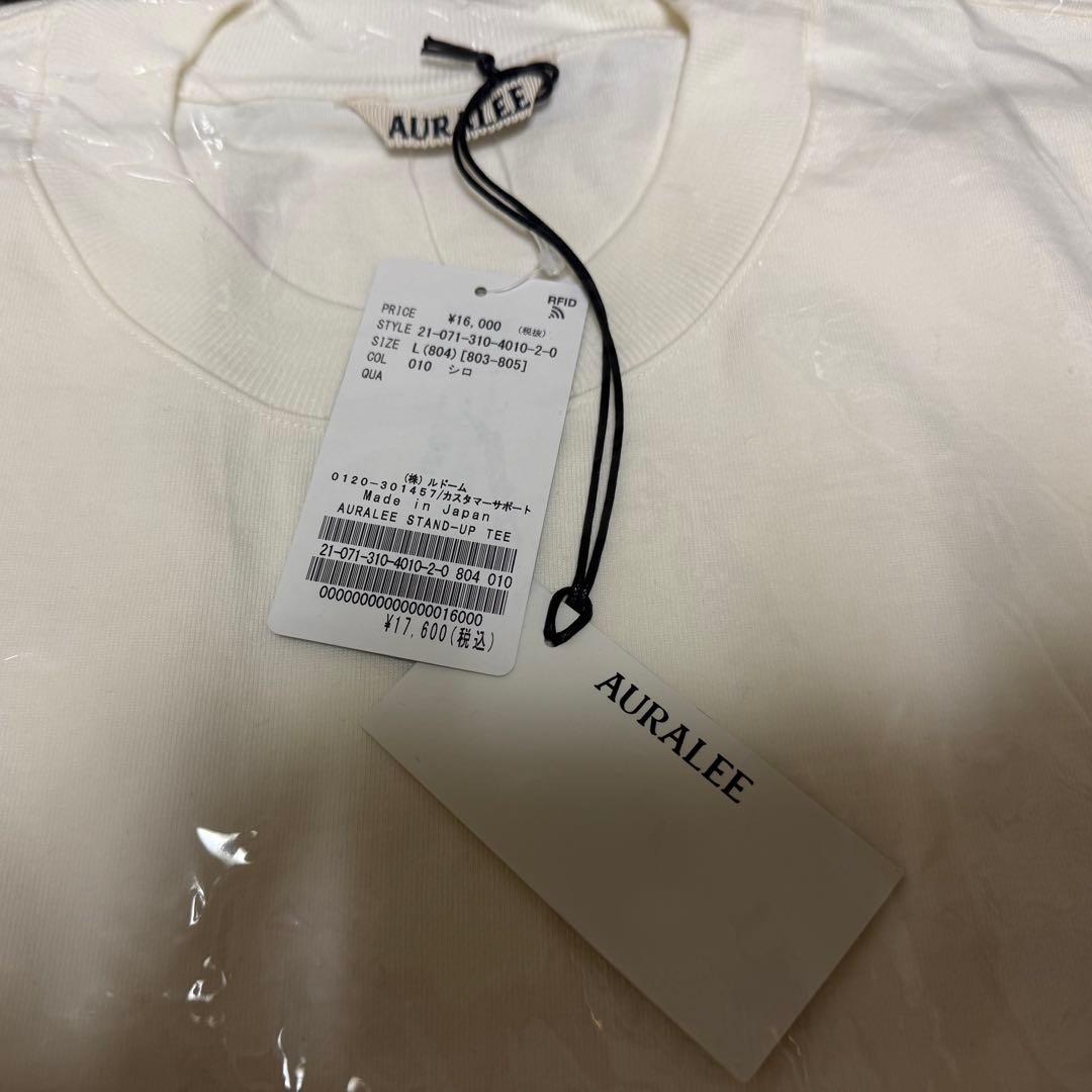 AURALEE スタンドアップT 新品 サイズ4