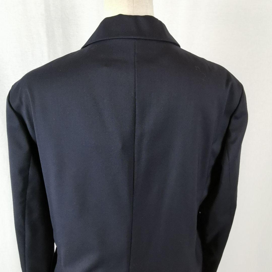 極美品 タグ付き TW ギャバジン 紺ブレ ジャケット 金釦（ボタン） 入学