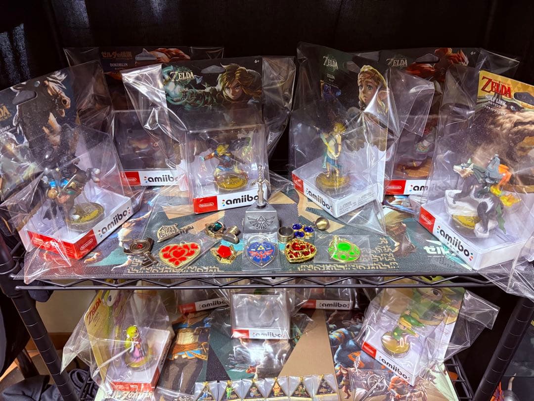 UVカット保護　ゼルダの伝説 amiibo フィギュア　グッズ　まとめ売り