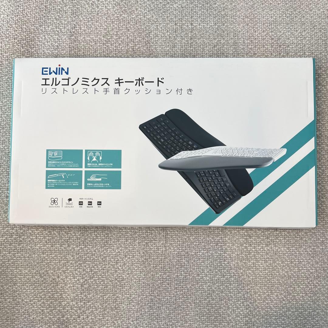 EWIN エルゴノミクス　キーボード　ワイヤレス