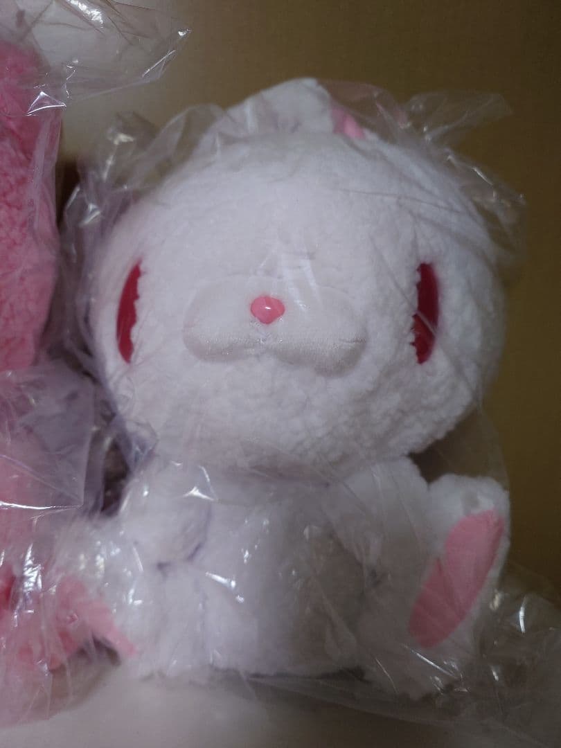 チャックスGP グルーミー ＆ 汎用うさぎ もこもこ シープボア ぬいぐるみ
