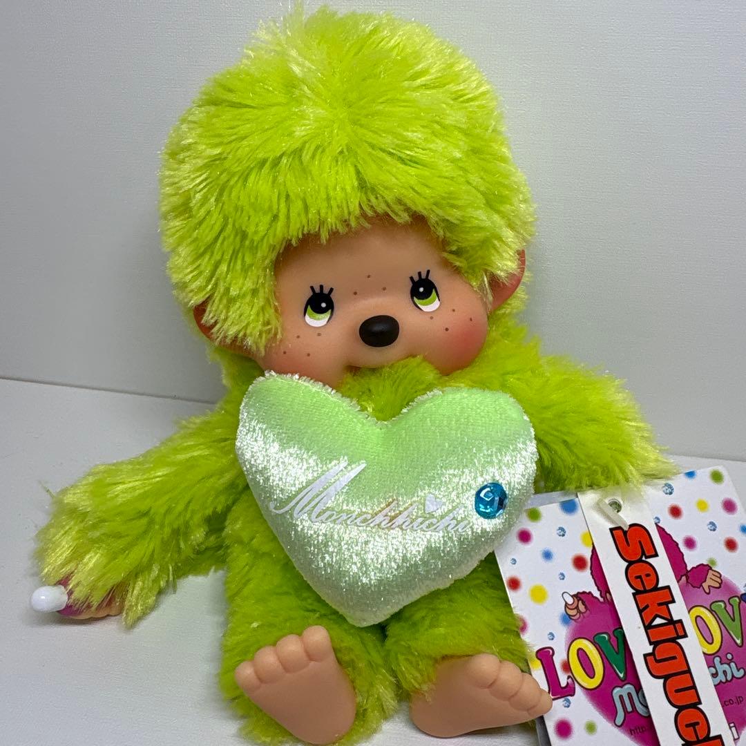 新品 2010年発売 LOVE LOVE モンチッチ グリーン 488