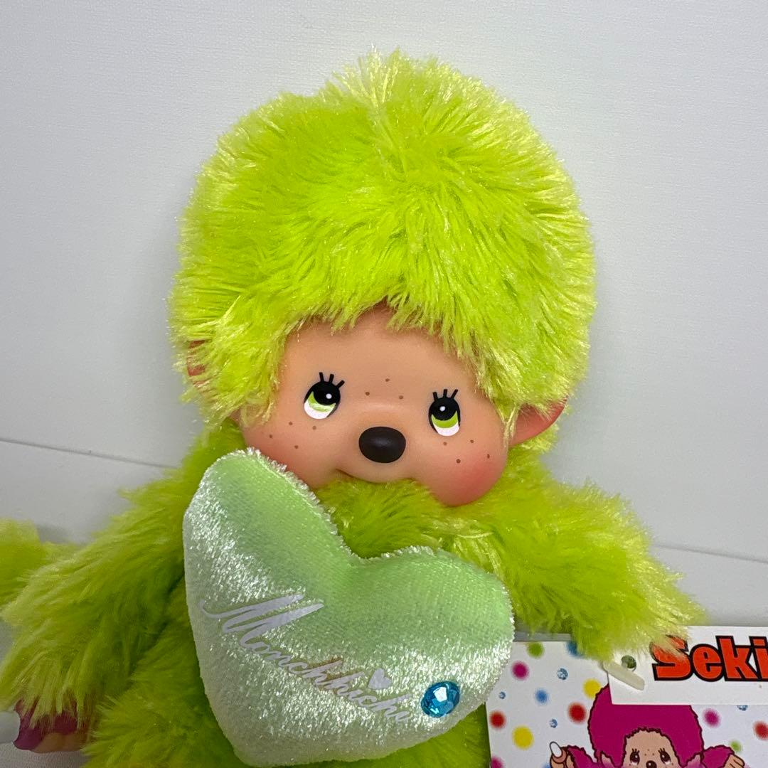新品 2010年発売 LOVE LOVE モンチッチ グリーン 488