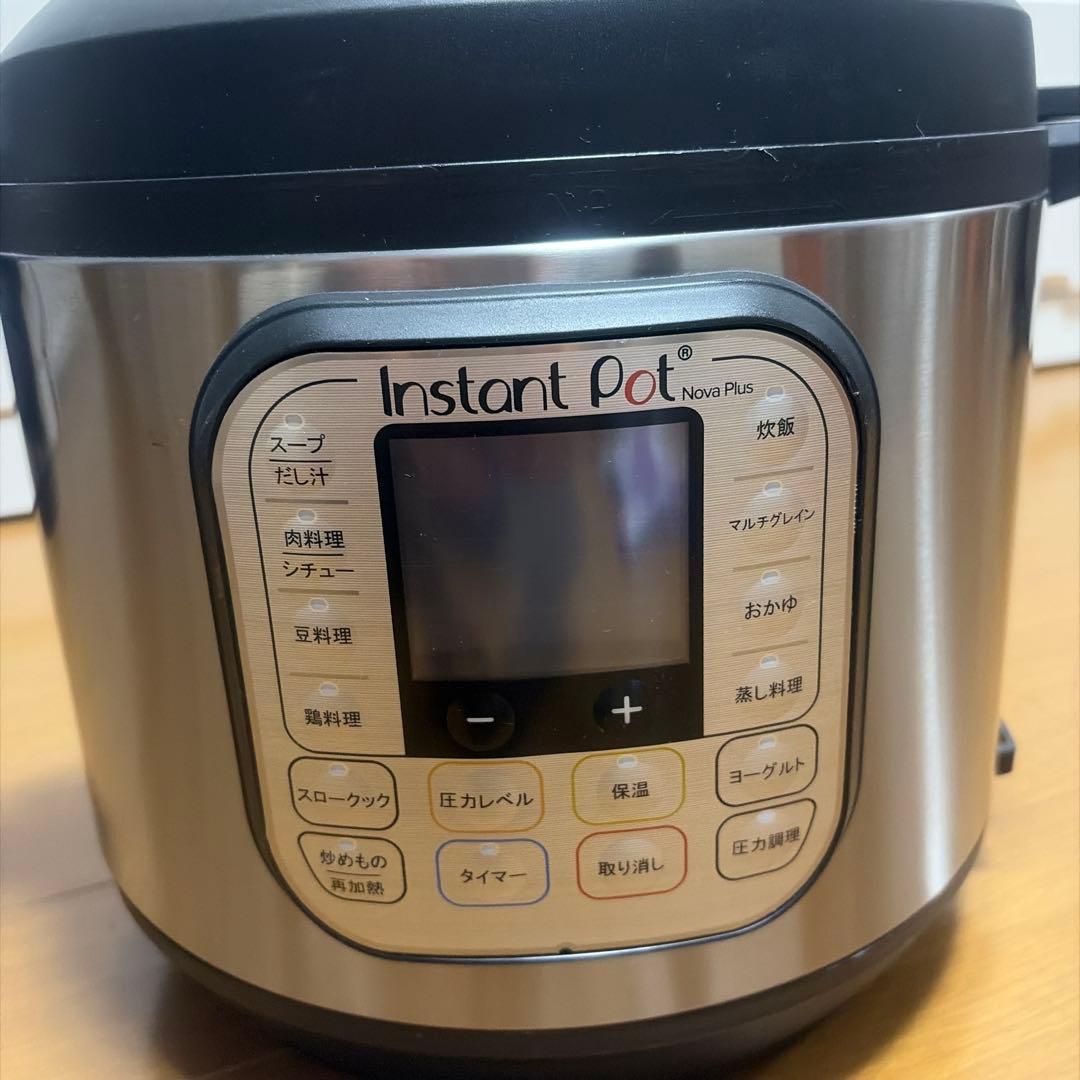 instant pot Nova Plus 60 説明書無し