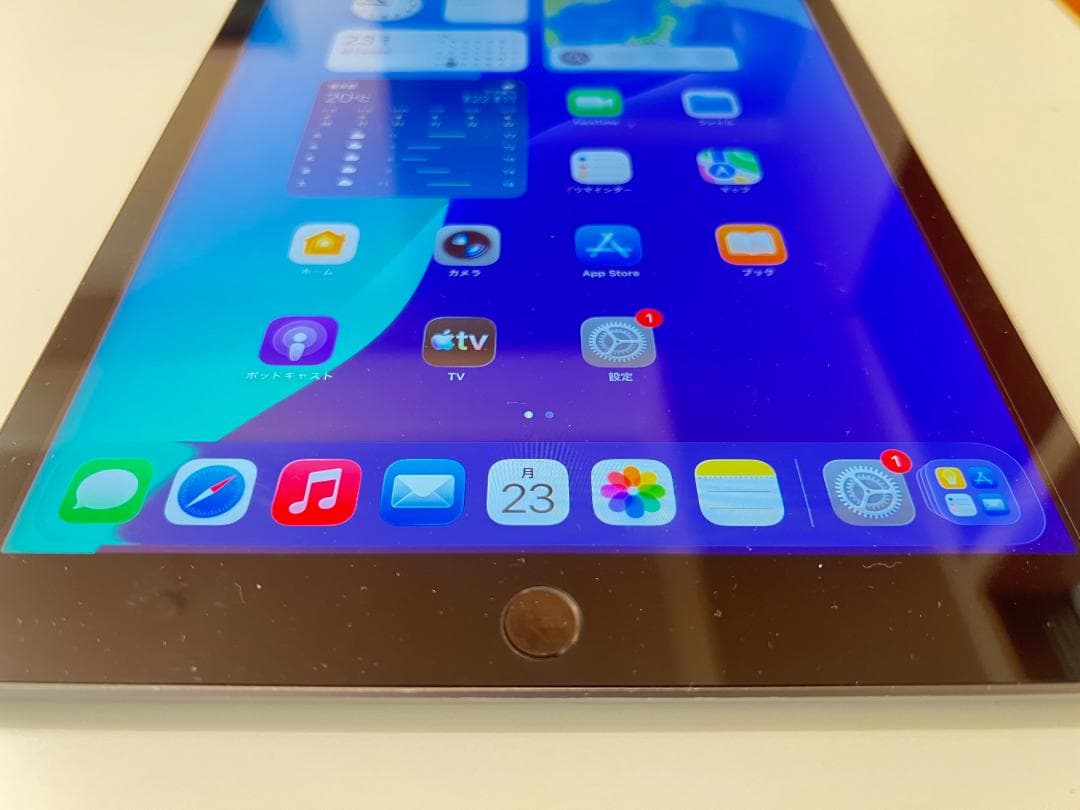 iPad 第９世代 10.2インチWi-Fi black６４GBバッテリー８５%