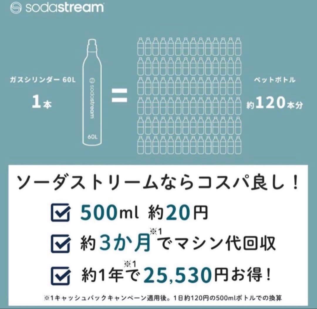 【週末限定】【値下げ】sodastream テラ 本体・ボトルセット