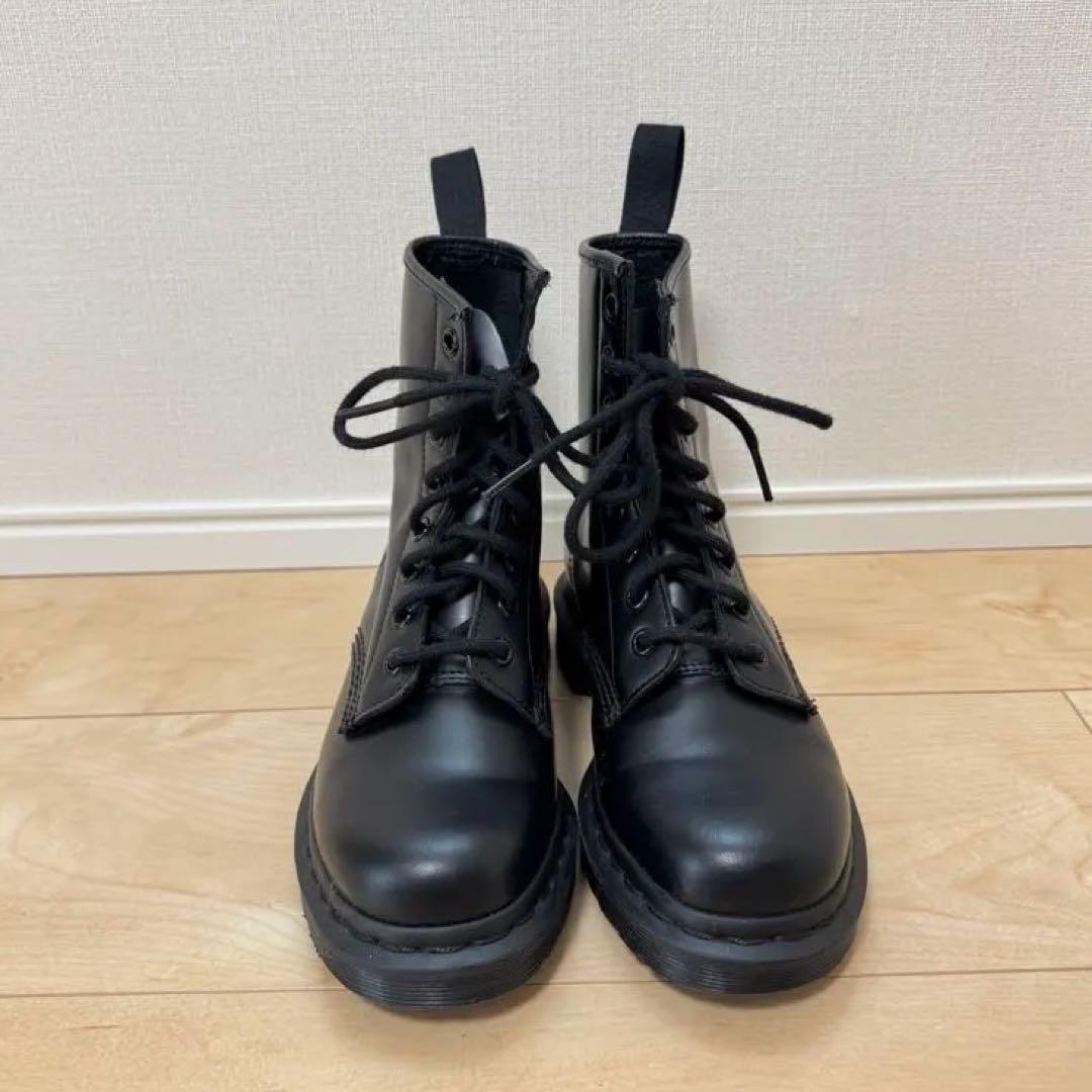 極美品Dr.Martens MONO8ホールブーツ