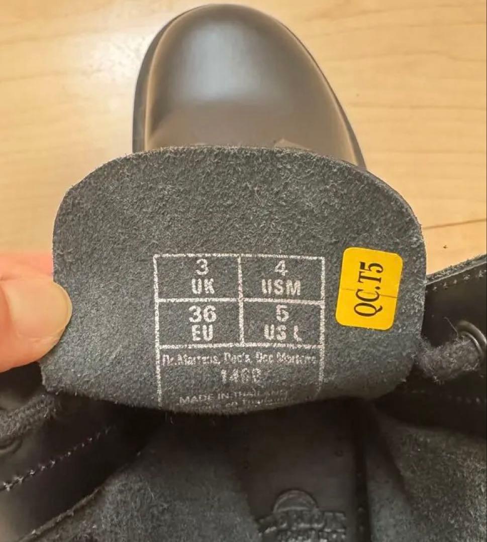 極美品Dr.Martens MONO8ホールブーツ