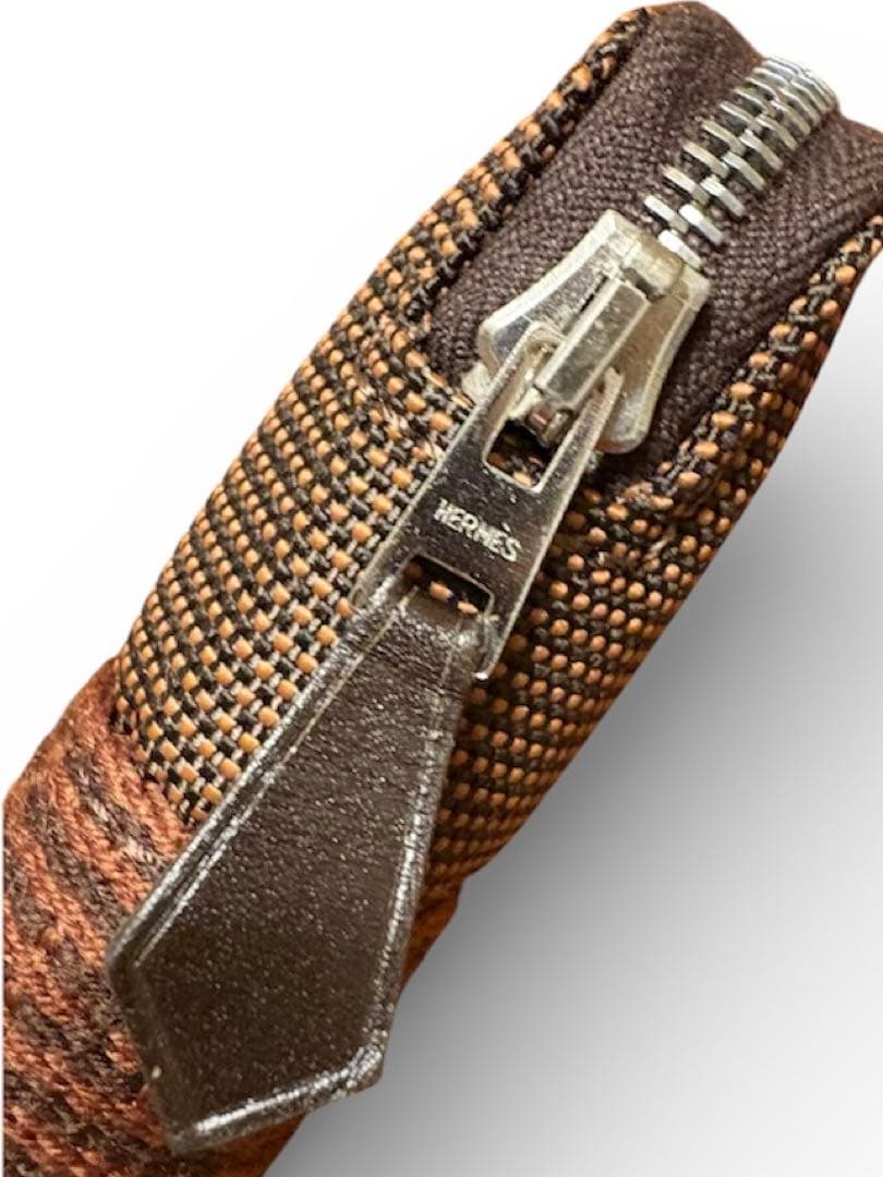 【新品未使用】HERMES エルメスエールライン パースPM キャラメルショコラ