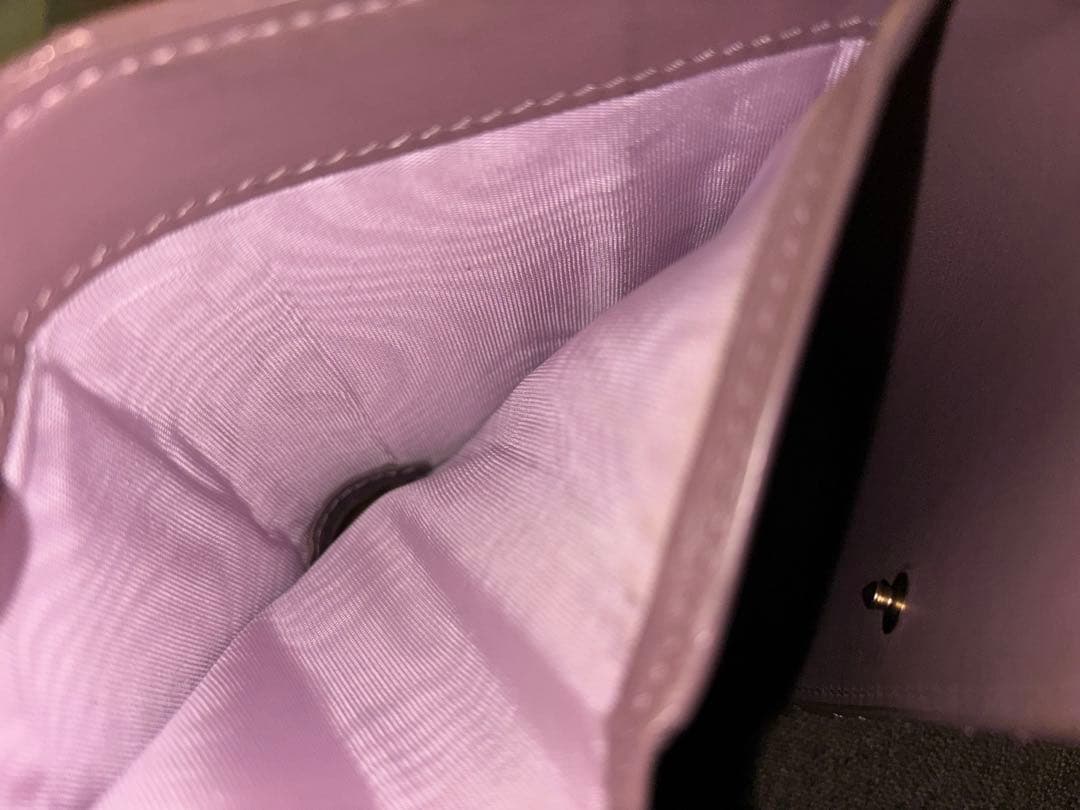 Christian Dior 三つ折り財布 ピンク カナージュ 箱・保存袋付き