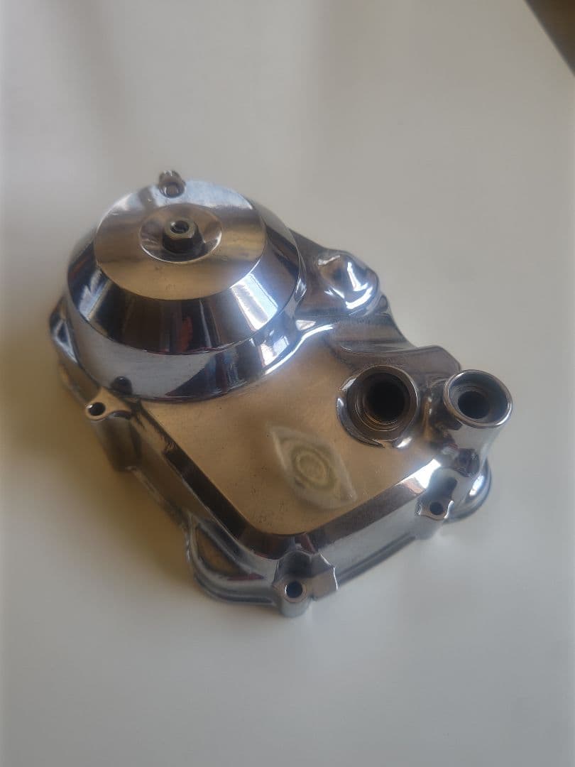ホンダ純正 カブ モンキー クラッチカバー ポリッシュ加工済み