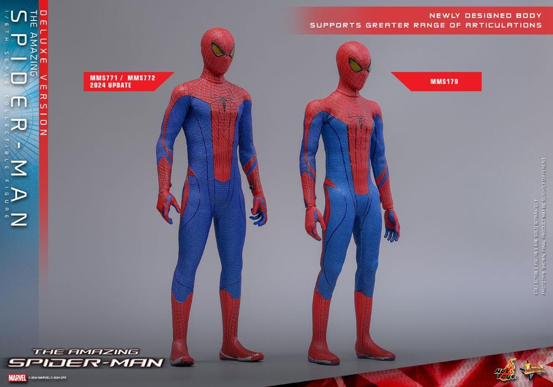 ホットトイズ 1/6 アメイジング・スパイダーマン 2.0 DX版 MMS772