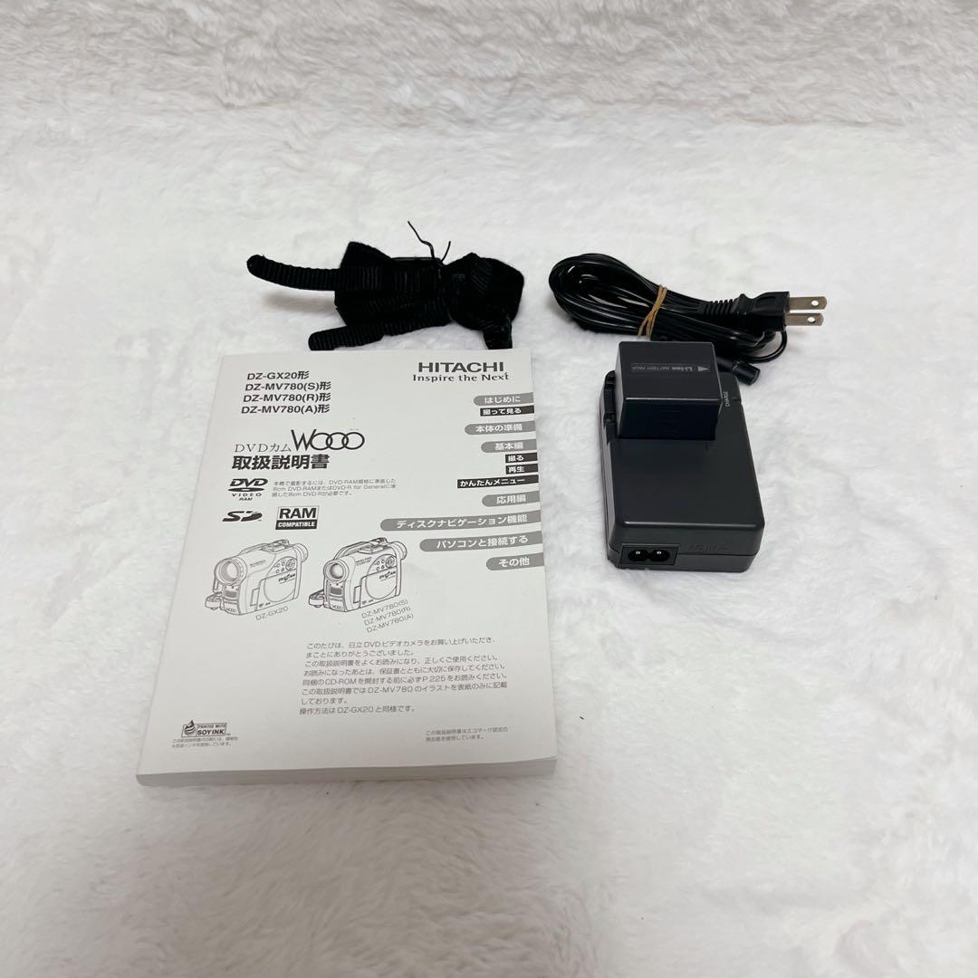 【希少】HITACHI DVDカム WOOO　DZ-MV780S