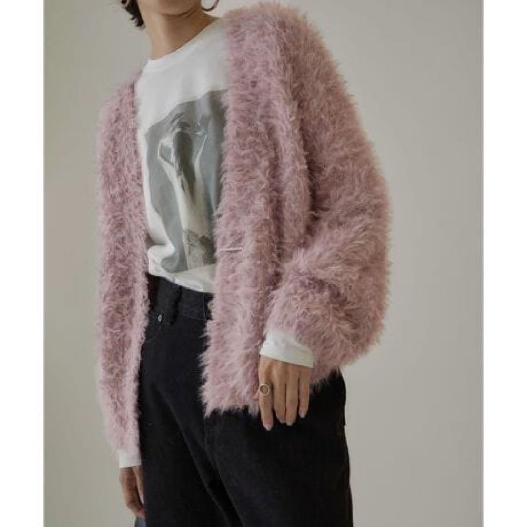 【美品】SALON adam et rope サロンアダムエロペ カーディガン
